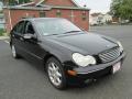 Front 3/4 View of 2003 Mercedes-Benz C 240 4Matic Sedan #11