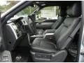  2013 Ford F150 Black Interior #5