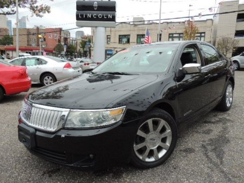 Black Clearcoat Lincoln Zephyr .  Click to enlarge.
