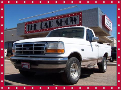 Oxford White Ford F150 Eddie Bauer Regular Cab 4x4.  Click to enlarge.