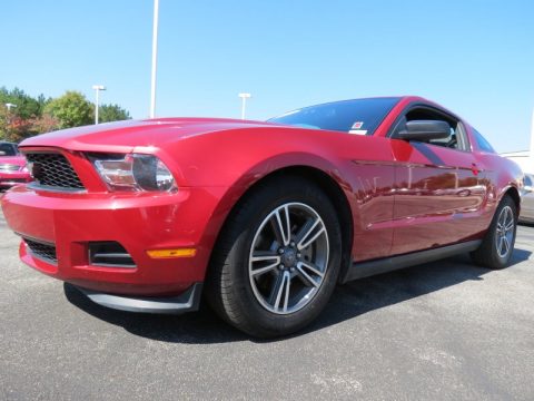 Red Candy Metallic Ford Mustang V6 Premium Coupe.  Click to enlarge.