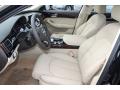  2013 Audi A8 Velvet Beige Interior #12