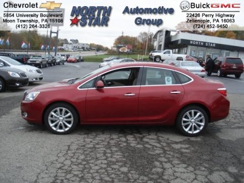 Crystal Red Tintcoat Buick Verano FWD. Click to enlarge. Crystal Red Tintcoat Buick Verano FWD. Click to enlarge.