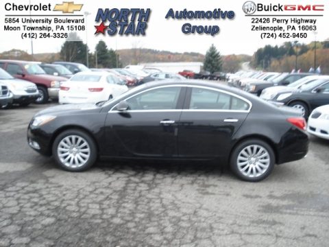 Black Diamond Tricoat Buick Regal Turbo.  Click to enlarge.