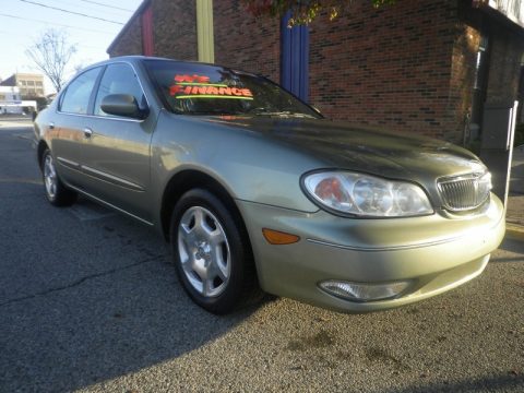 Millenium Jade Green Infiniti I 30 Sedan.  Click to enlarge.