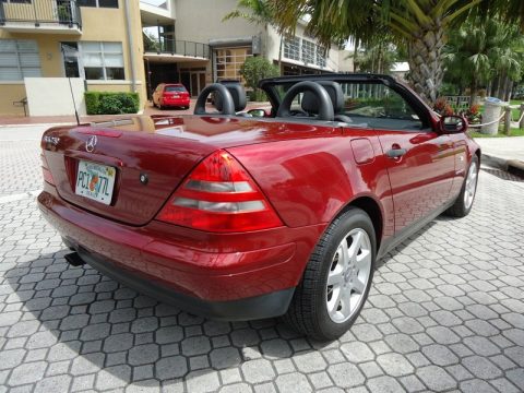 Firemist Red Metallic Mercedes-Benz SLK 230 Kompressor Roadster.  Click to enlarge.