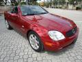 Front 3/4 View of 2000 Mercedes-Benz SLK 230 Kompressor Roadster #12
