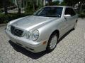 Front 3/4 View of 2000 Mercedes-Benz E 320 4Matic Sedan #9