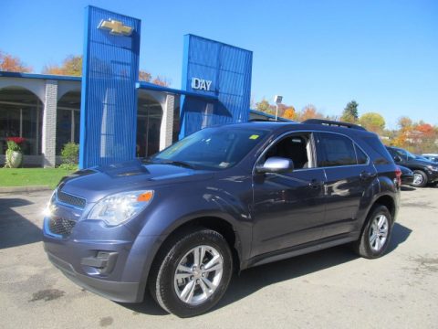 Atlantis Blue Metallic Chevrolet Equinox LT AWD.  Click to enlarge.