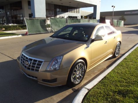 Summer Gold Metallic Cadillac CTS 3.0 Sedan.  Click to enlarge.