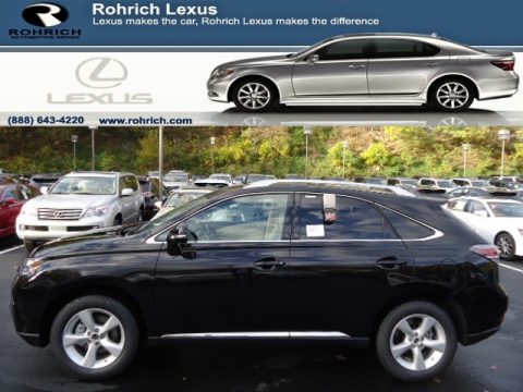 Stargazer Black Lexus RX 350 AWD.  Click to enlarge.