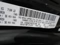 Dodge Color Code PXR Brilliant Black Crystal Pearl #14