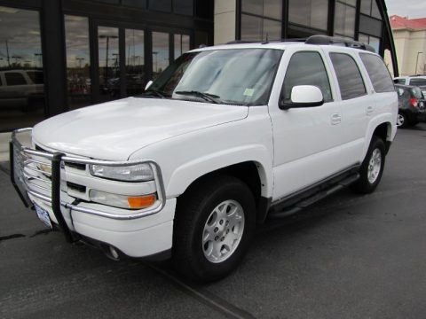 Summit White Chevrolet Tahoe Z71 4x4.  Click to enlarge.