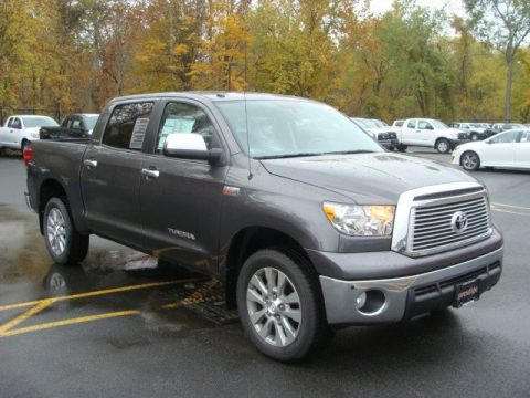 Magnetic Gray Metallic Toyota Tundra Platinum CrewMax 4x4. Click to enlarge. Magnetic Gray Metallic Toyota Tundra Platinum CrewMax 4x4. Click to enlarge.