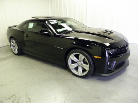 Black Chevrolet Camaro ZL1.  Click to enlarge.