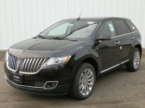 Tuxedo Black Lincoln MKX AWD.  Click to enlarge.