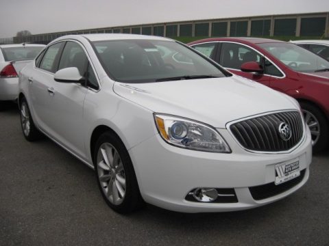 Summit White Buick Verano FWD.  Click to enlarge.