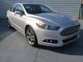 Front 3/4 View of 2013 Ford Fusion Titanium #1