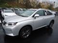 Front 3/4 View of 2013 Lexus RX 350 F Sport AWD #8