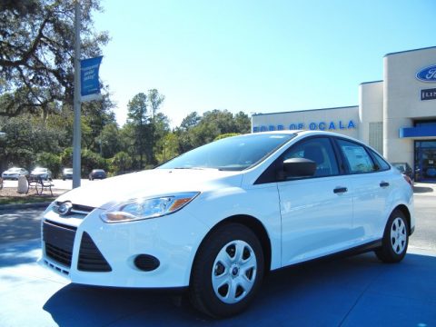 Oxford White Ford Focus S Sedan. Click to enlarge. Oxford White Ford Focus S Sedan. Click to enlarge.