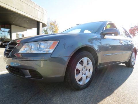 Willow Gray Hyundai Sonata GLS.  Click to enlarge.