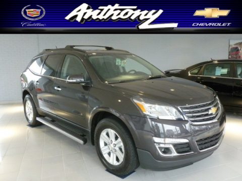 Tungsten Metallic Chevrolet Traverse LT AWD.  Click to enlarge.