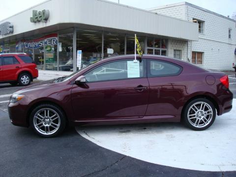 Black Cherry Pearl Scion tC .  Click to enlarge.