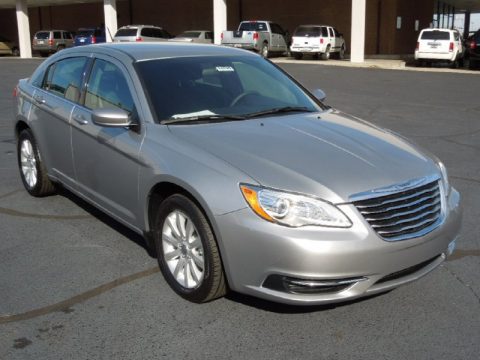 Billet Silver Metallic Chrysler 200 Touring Sedan.  Click to enlarge.