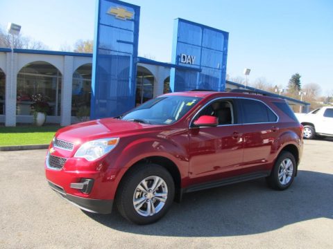 Crystal Red Tintcoat Chevrolet Equinox LT AWD.  Click to enlarge.