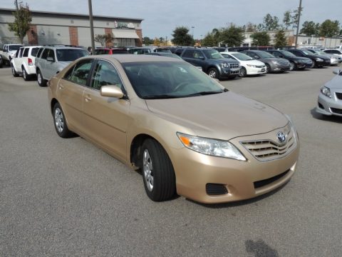 Sandy Beach Metallic Toyota Camry LE.  Click to enlarge.