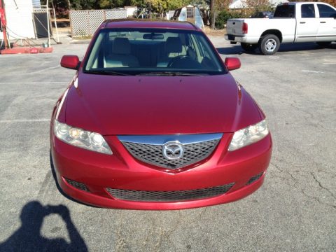 Redfire Metallic Mazda MAZDA6 i Sedan.  Click to enlarge.