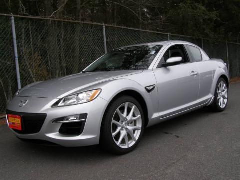 Sunlight Silver Metallic Mazda RX-8 Grand Touring.  Click to enlarge.