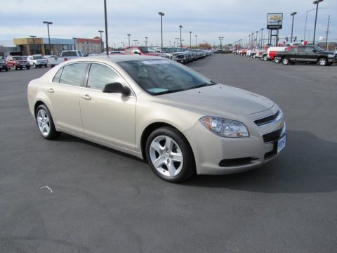 Gold Mist Metallic Chevrolet Malibu LS.  Click to enlarge.