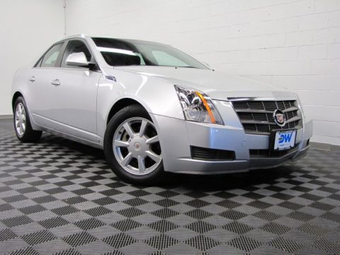 Radiant Silver Cadillac CTS Sedan.  Click to enlarge.