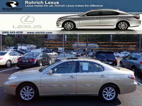 Mystic Gold Metallic Lexus ES 300.  Click to enlarge.