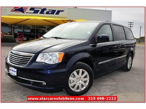 True Blue Pearl Chrysler Town & Country Touring.  Click to enlarge.