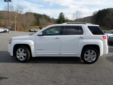 Summit White GMC Terrain Denali AWD.  Click to enlarge.