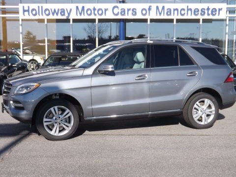 Palladium Silver Metallic Mercedes-Benz ML 350 4Matic.  Click to enlarge.