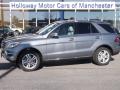 2013 Mercedes-Benz ML 350 4Matic Palladium Silver Metallic 2013 Mercedes-Benz ML 350 4Matic Palladium Silver Metallic