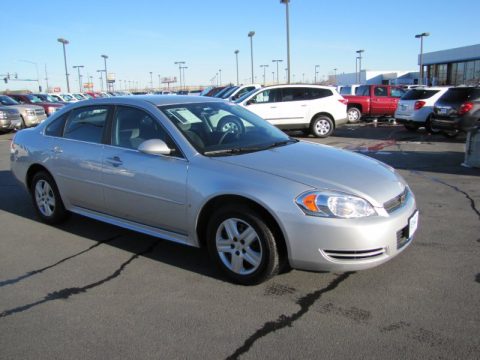 Silver Ice Metallic Chevrolet Impala LS.  Click to enlarge.