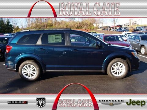 Fathom Blue Pearl Dodge Journey SXT.  Click to enlarge.