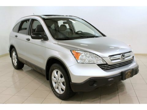 Alabaster Silver Metallic Honda CR-V EX 4WD.  Click to enlarge.