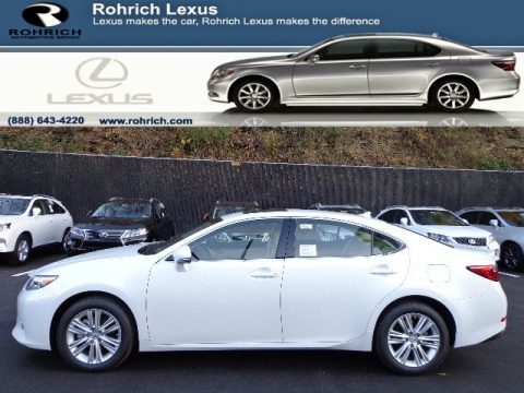 Starfire White Pearl Lexus ES 350.  Click to enlarge.