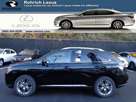 Stargazer Black Lexus RX 450h AWD.  Click to enlarge.