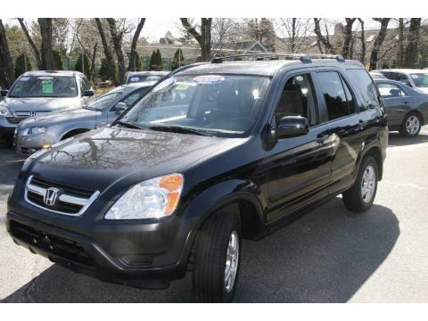 Nighthawk Black Pearl Honda CR-V EX 4WD.  Click to enlarge.