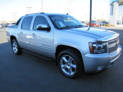Sheer Silver Metallic Chevrolet Avalanche LTZ 4x4.  Click to enlarge.