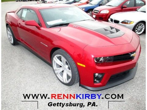 Crystal Red Tintcoat Chevrolet Camaro ZL1.  Click to enlarge.