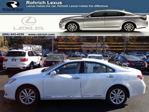 Starfire White Pearl Lexus ES 350.  Click to enlarge.