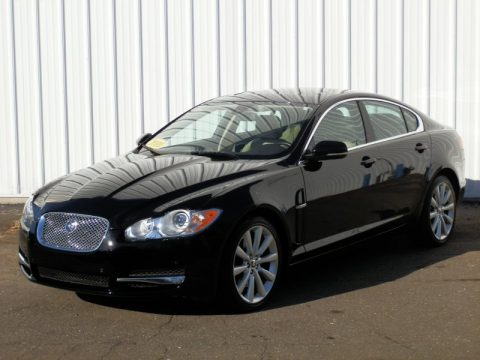 Ebony Black Jaguar XF Sport Sedan.  Click to enlarge.