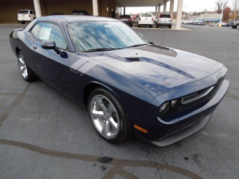 Jazz Blue Pearl Dodge Challenger R/T.  Click to enlarge.